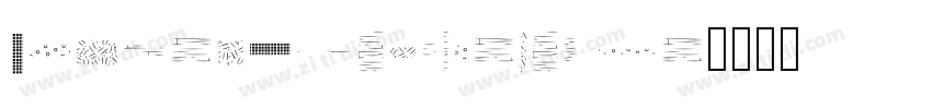 MaokenGlitchSerif Re字体转换